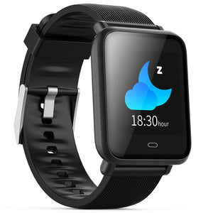 Smartwatch FITNESS Q9 - Frequência Cardíaca iOS e Android