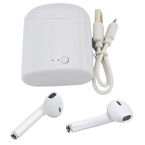 Fone Sem Fio i7s TWS | Bluetooth 4.2 iOS e Android