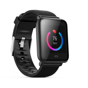 Smartwatch FITNESS Q9 - Frequência Cardíaca iOS e Android