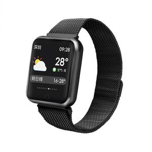 SMARTWATCH P68 - iPhone e Android | Multi Sports, Música, Monitoramento do Sono