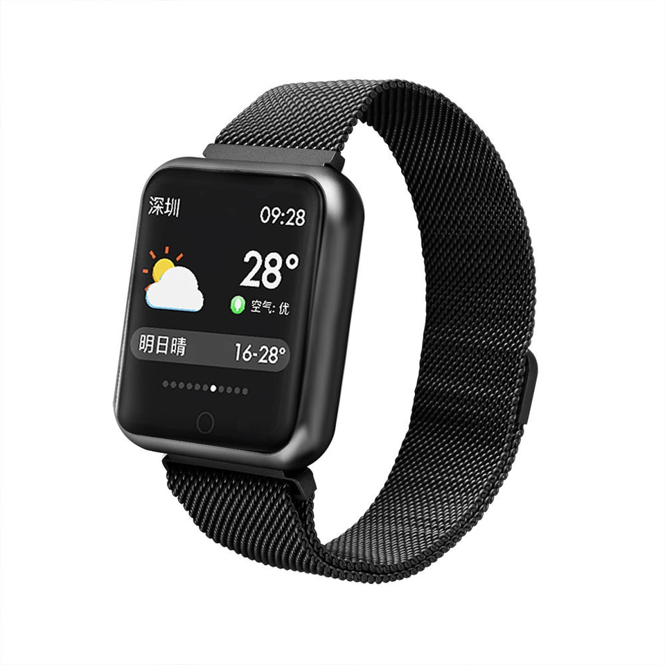 SMARTWATCH P68 - iPhone e Android | Multi Sports, Música, Monitoramento do Sono