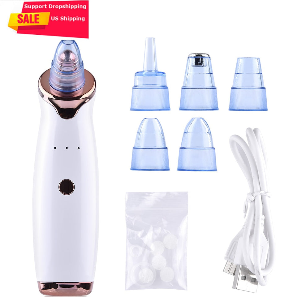 Blackhead Removedor de Acne - Peeling Limpeza Facial por Sucção Beauty Machine